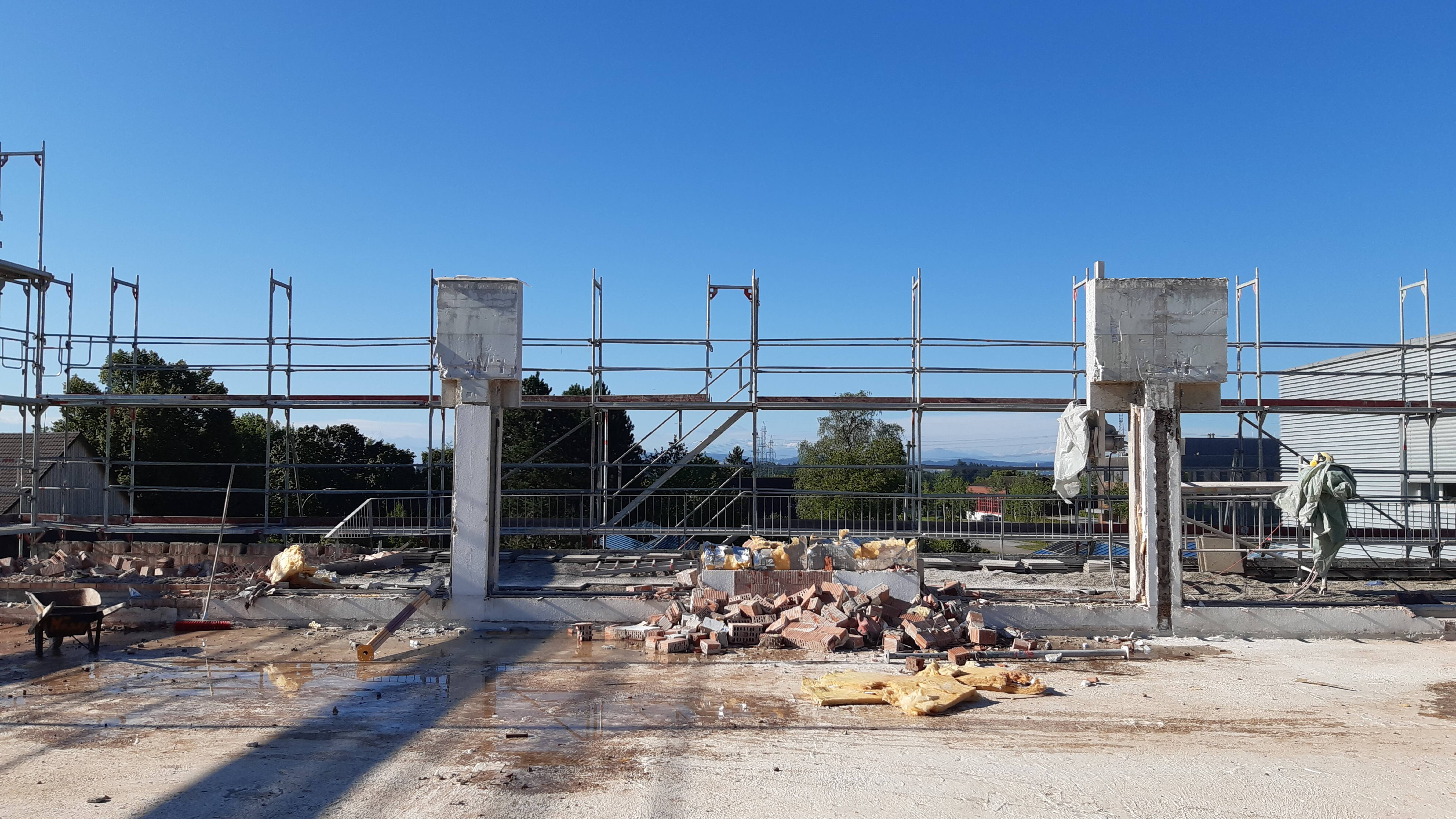 Baustart Umbau ETH Labor