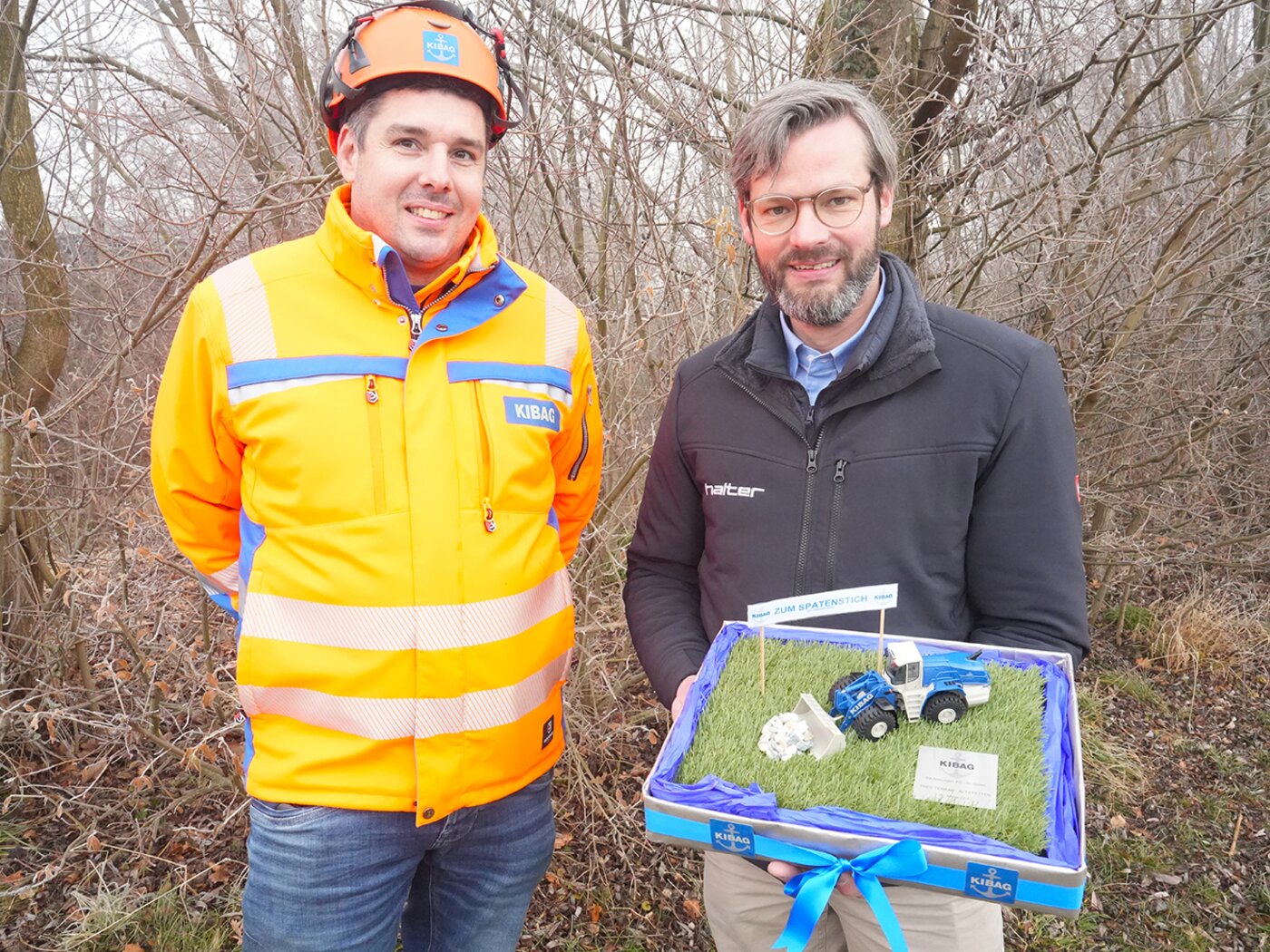 Süsse Überraschung von der KIBAG AG für alle Beteiligten