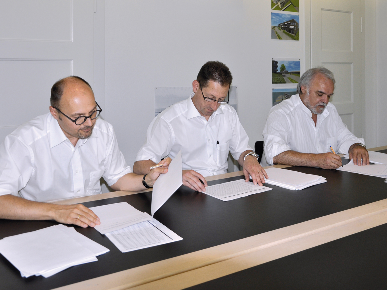 2011 Die rlc Gruppe feiert das 50-jährige Jubiläum und übernimmt im Rahmen einer Nachfolgeregelung die omg+ partner architekten ag in Winterthur als eigenständiges Unternehmen.